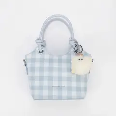 BOVINITA - Cartera Mujer Bandolera Celeste Elegante Cute Handbag Correa