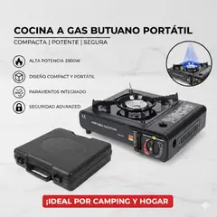 MOVI - Cocinilla de camping con maleta gas-gas butano
