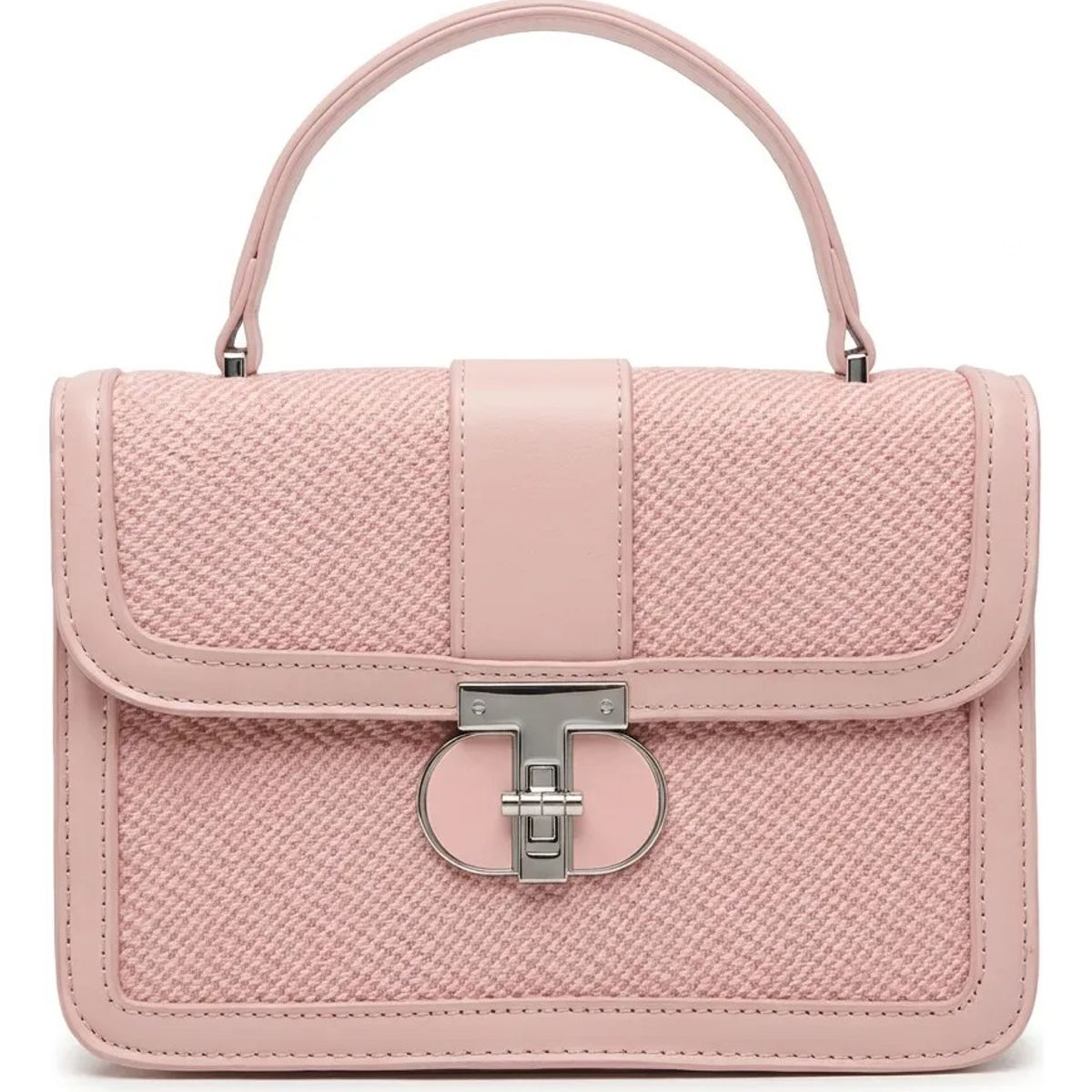 BOVINITA - Cartera Mujer Bolso Bandolera Rosa Handbag Correa Ajustable