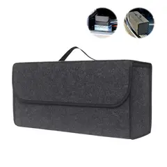 CINDISAMI - Bolso Organizador Maletin Auto Trompa Plegable Gris Oscuro