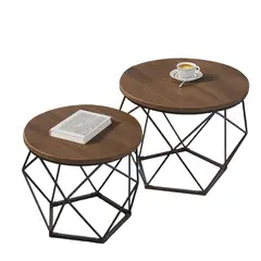 UENMI - Mesa De Centro Pequeña Mesa Auxiliar Moderna