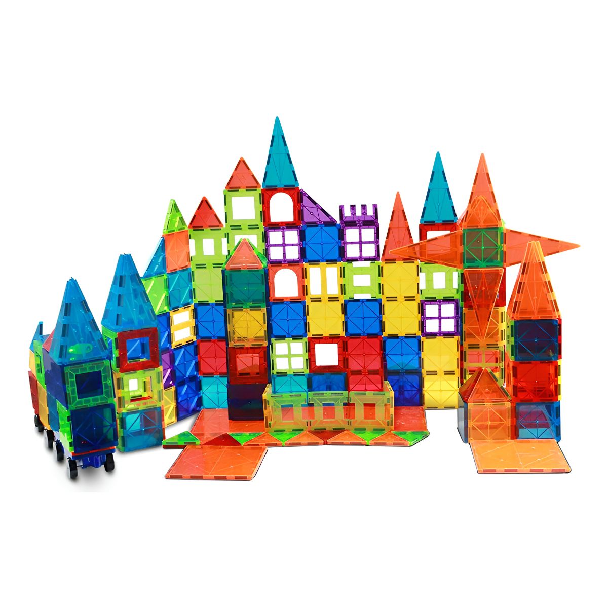 TOYUN TOYUN - Juego De Bloques De Construcción Magnéticos 3d 100 Piezas