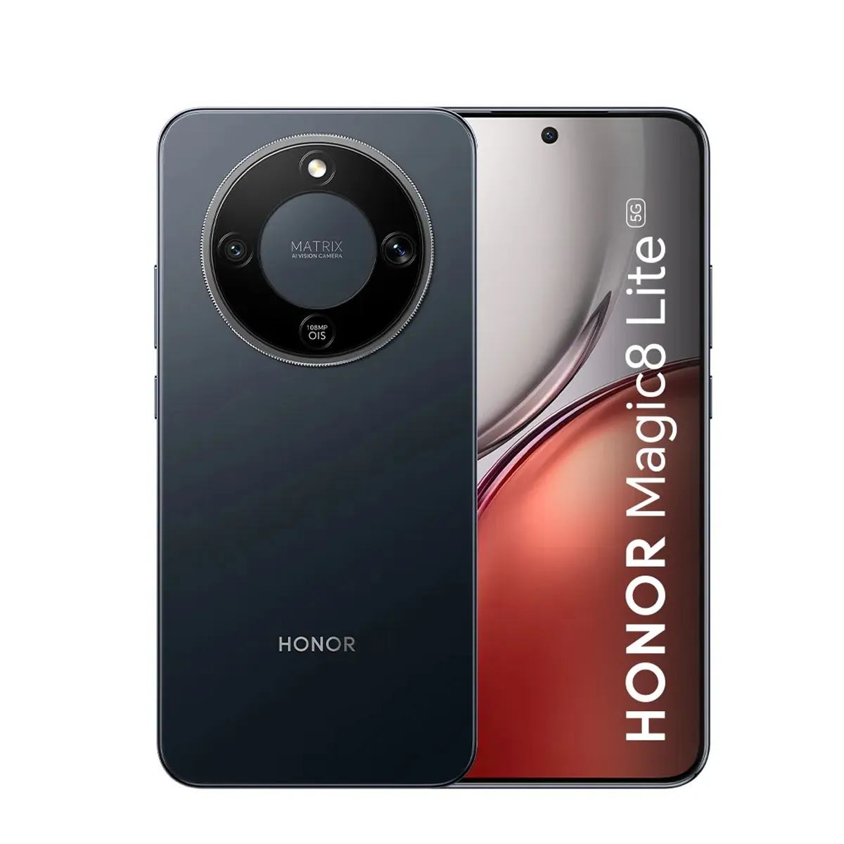 HONOR - Smartphone HONOR Magic 8 Lite 8GB 256GB Dual SIM Negro MTN-NX1M