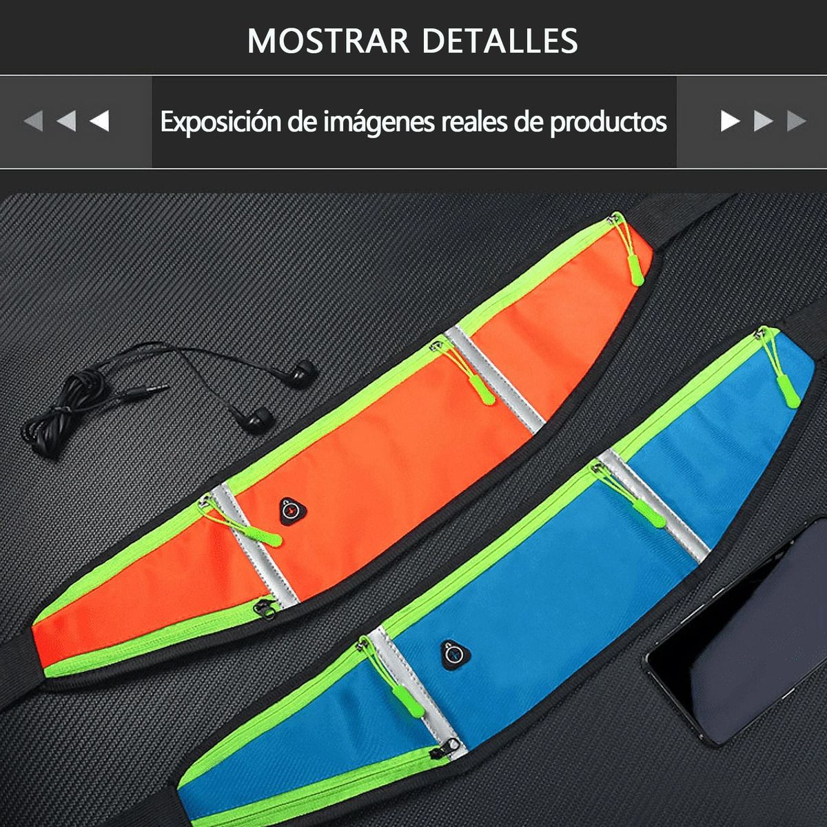 EINICIO - Bananos Impermeable Adecuada Para Deportes Y Fitness