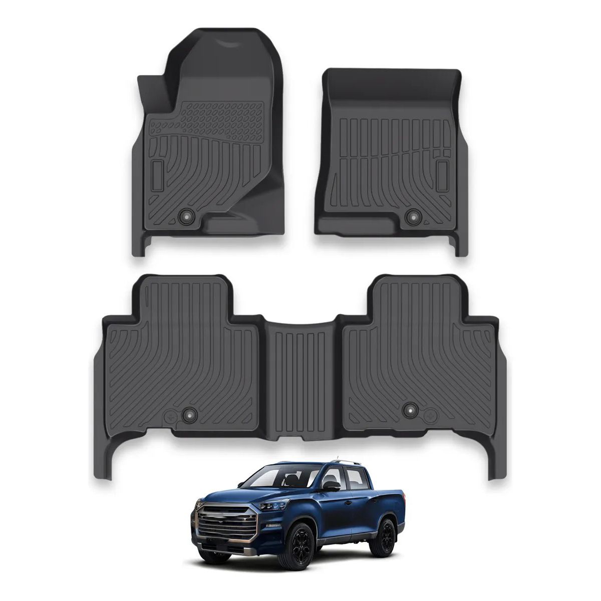 KUANGYE - Piso Bandeja Calce Perfecto Para Ssangyong Musso Grand 18-25+