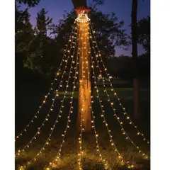 GENERICO - Luces Cascada Arbol Navidad Guirnalda Luz