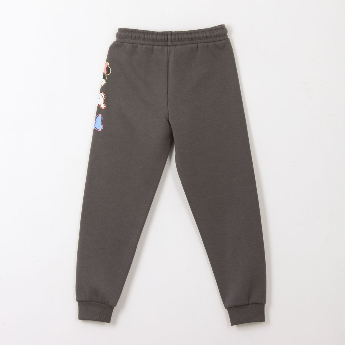 DISNEY - Pantalón de Buzo Niña Minnie Mouse Gris Disney