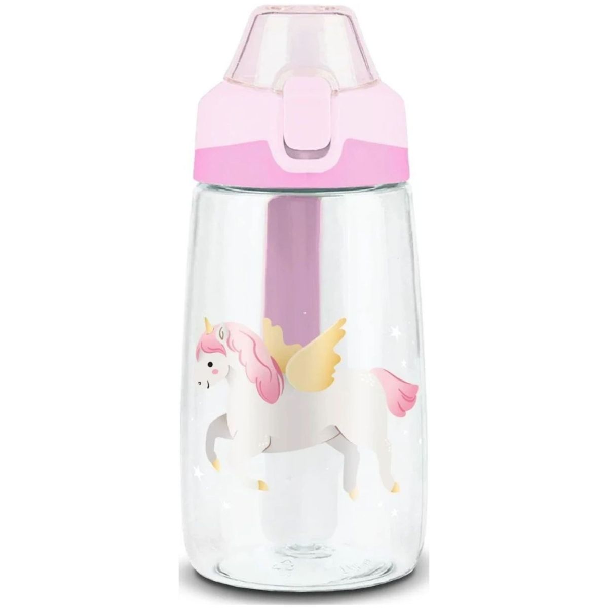GENERICO - Botella Infantil 500cc Para Agua Jugos Yaku - Rosa