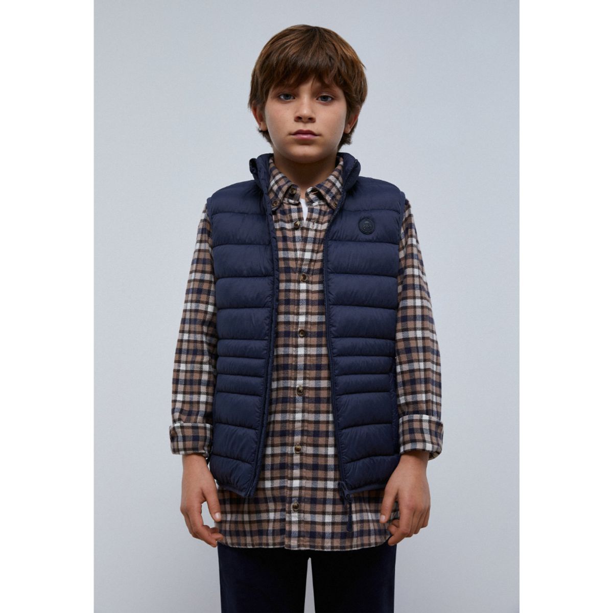 SCALPERS - CHALECO ACOLCHADO CALAVERA