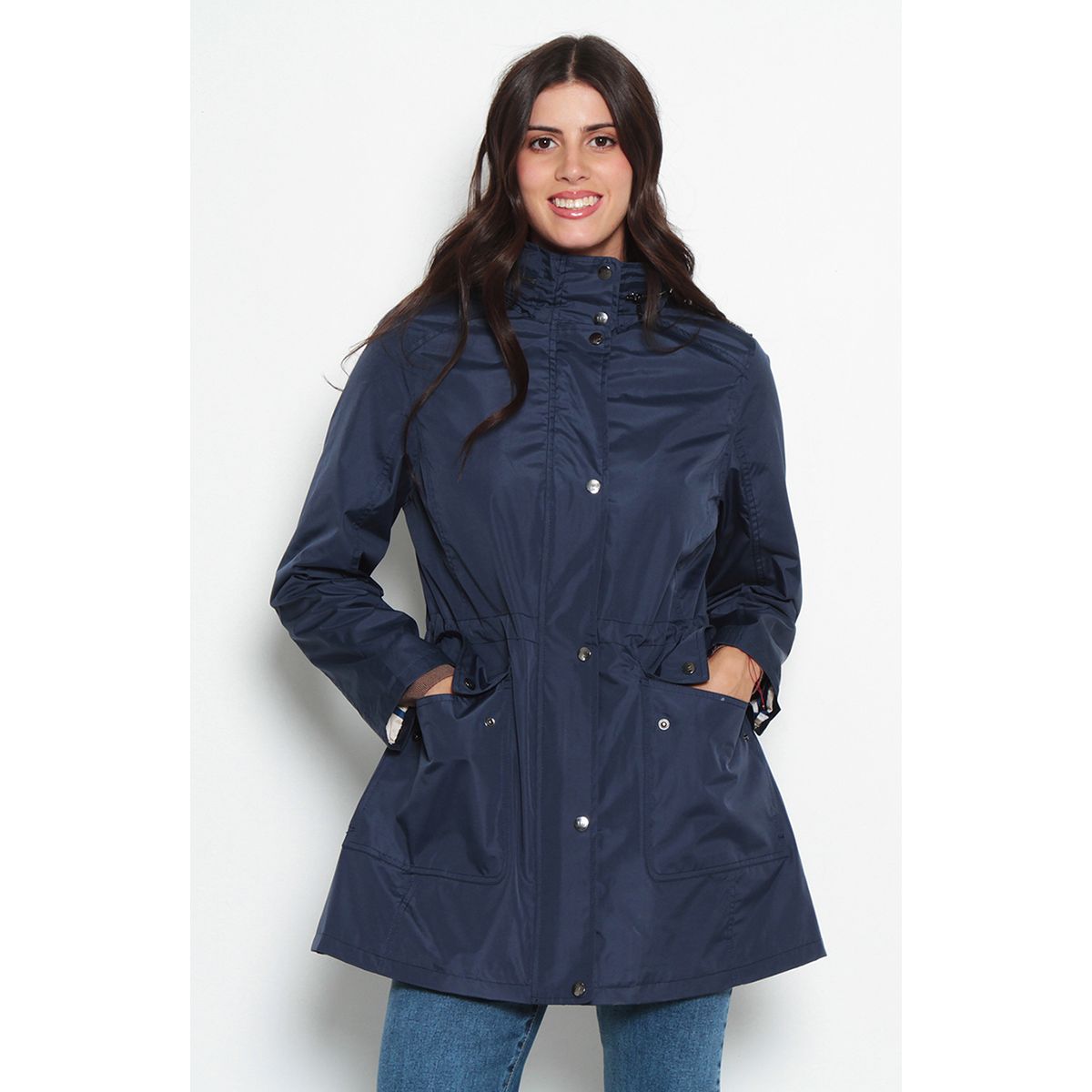 WADOS - CHAQUETA IMPERMEABLE CON CAPUCHA NO DESMONTABLE CON FORRO