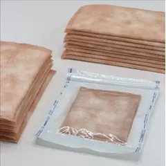 KIMBA - Apósito De Cobre Desechable Estéril 10x10 Pack X3