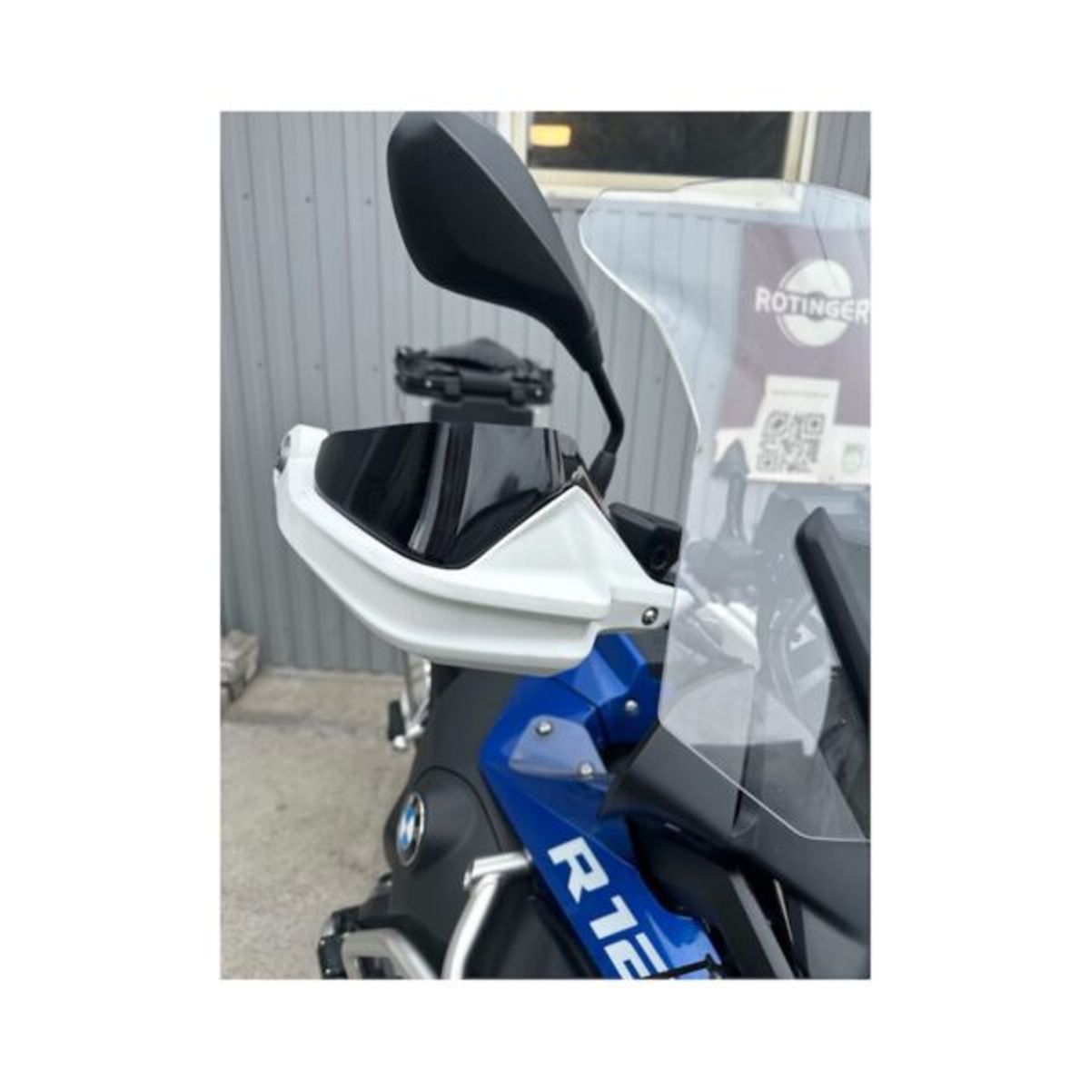 GENERICO - Extensor Protector Cubre Puños Negro Moto BMW GS