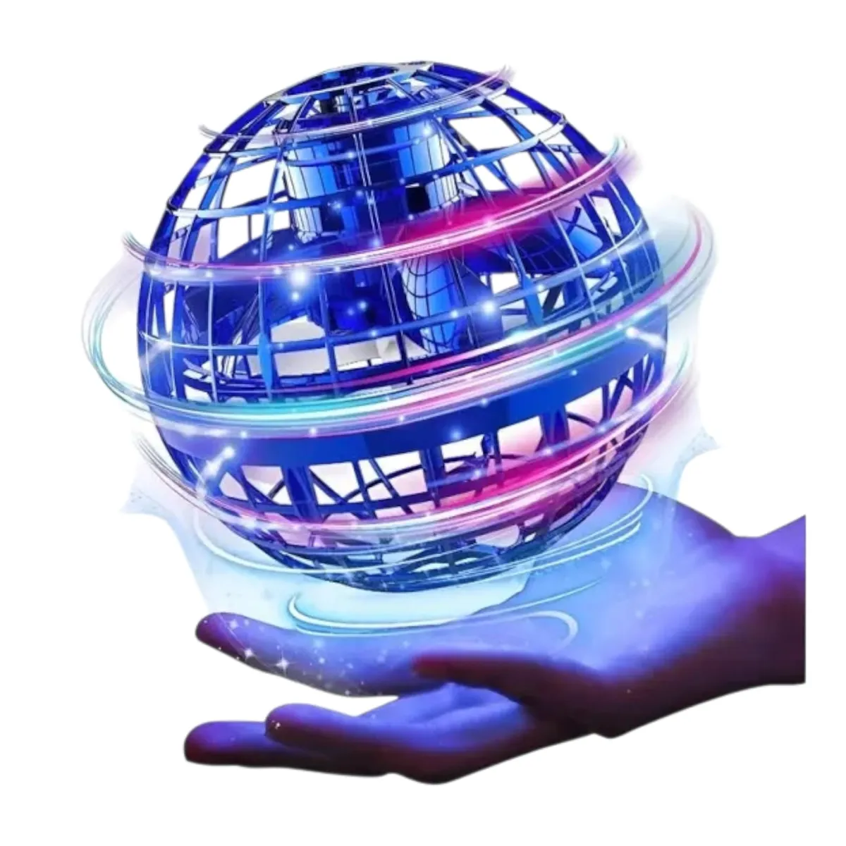 GENERICO - pelota voladora led esfera voladora rgb juguete mini drone