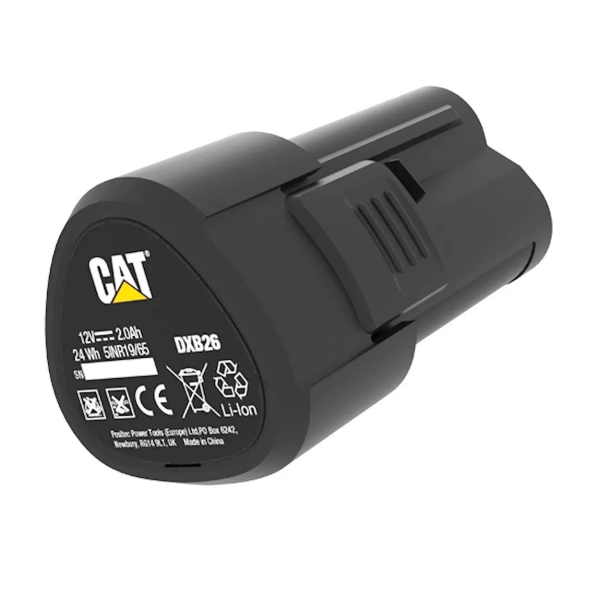 Batería Litio-Ion 12V 20Ah CAT DXB26, marca CAT - Foto Principal