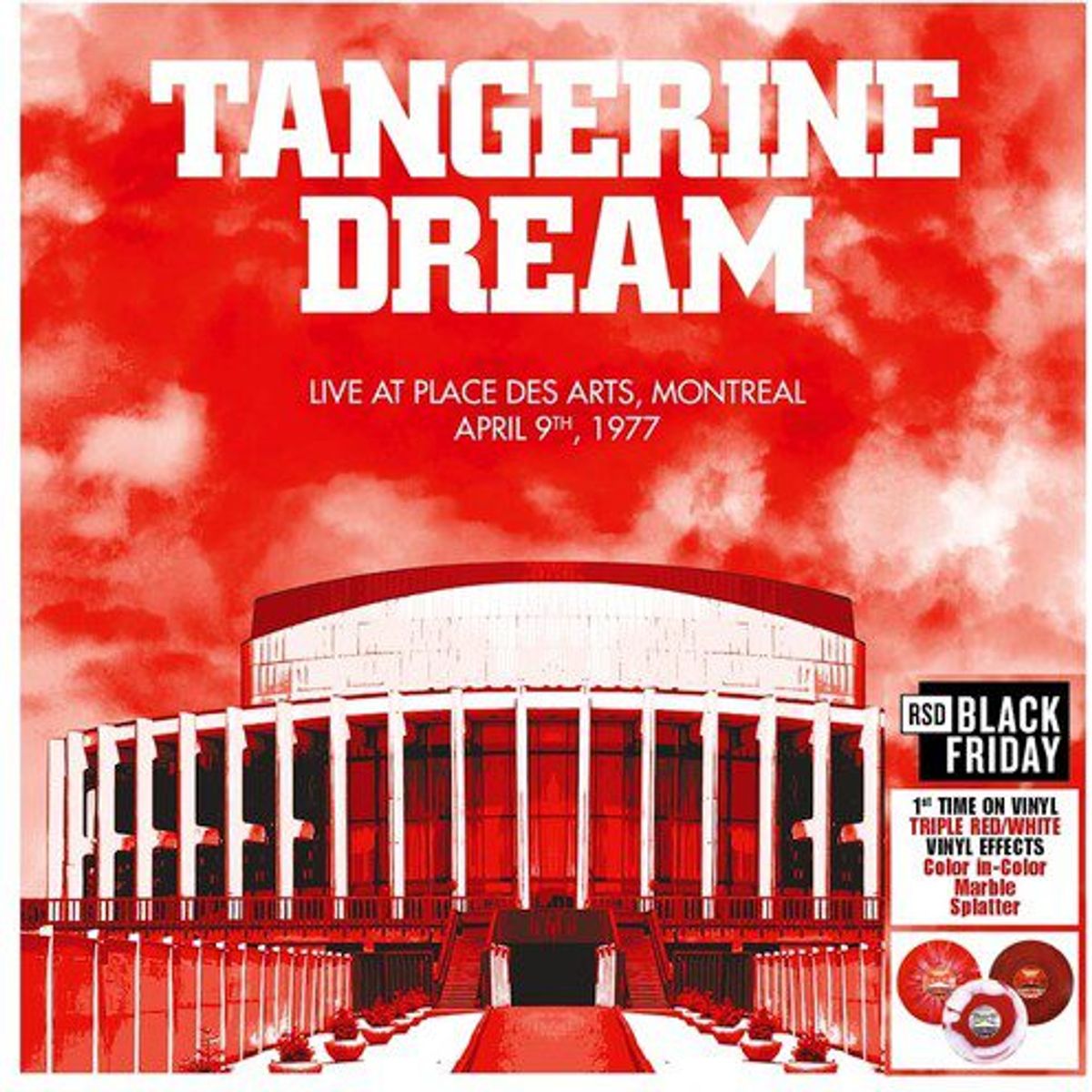 GENERICO - Tangerine Dream - Live At Place Des Arts, Montreal, April 9th, 1977 - Vinilo Triple