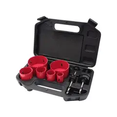 YATO - Kit De Sierra Copa Para Metal 8 Pcs Yt-3380