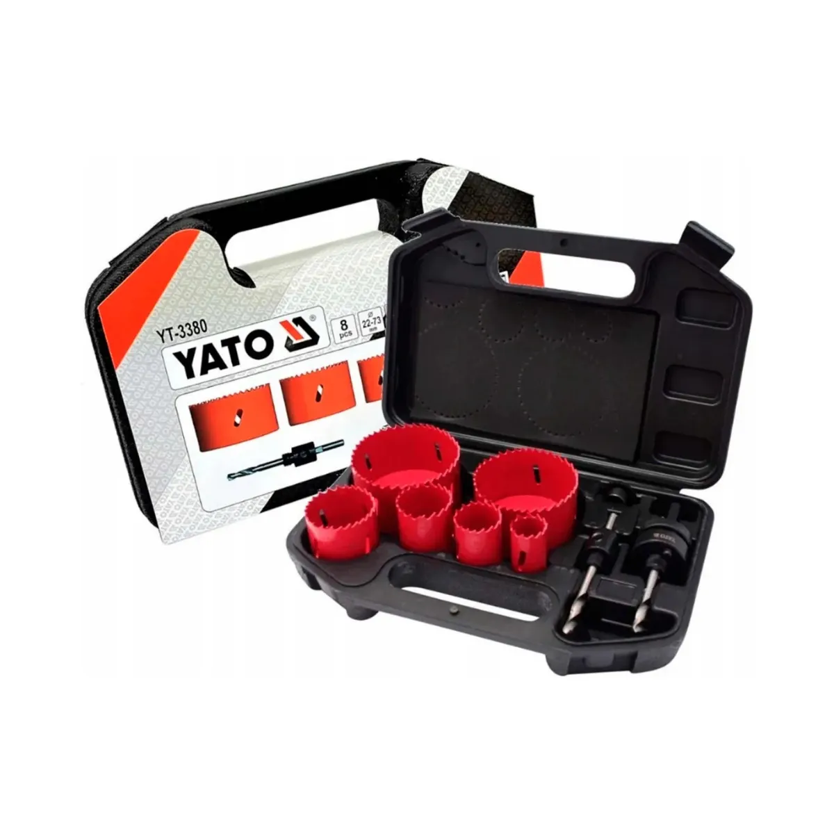YATO - Kit De Sierra Copa Para Metal 8 Pcs Yato Yt-3380