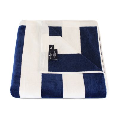 Imagen 2 del producto 2 Toallas de Playa Home 100% algodón 163x81cm CABANA azul marino