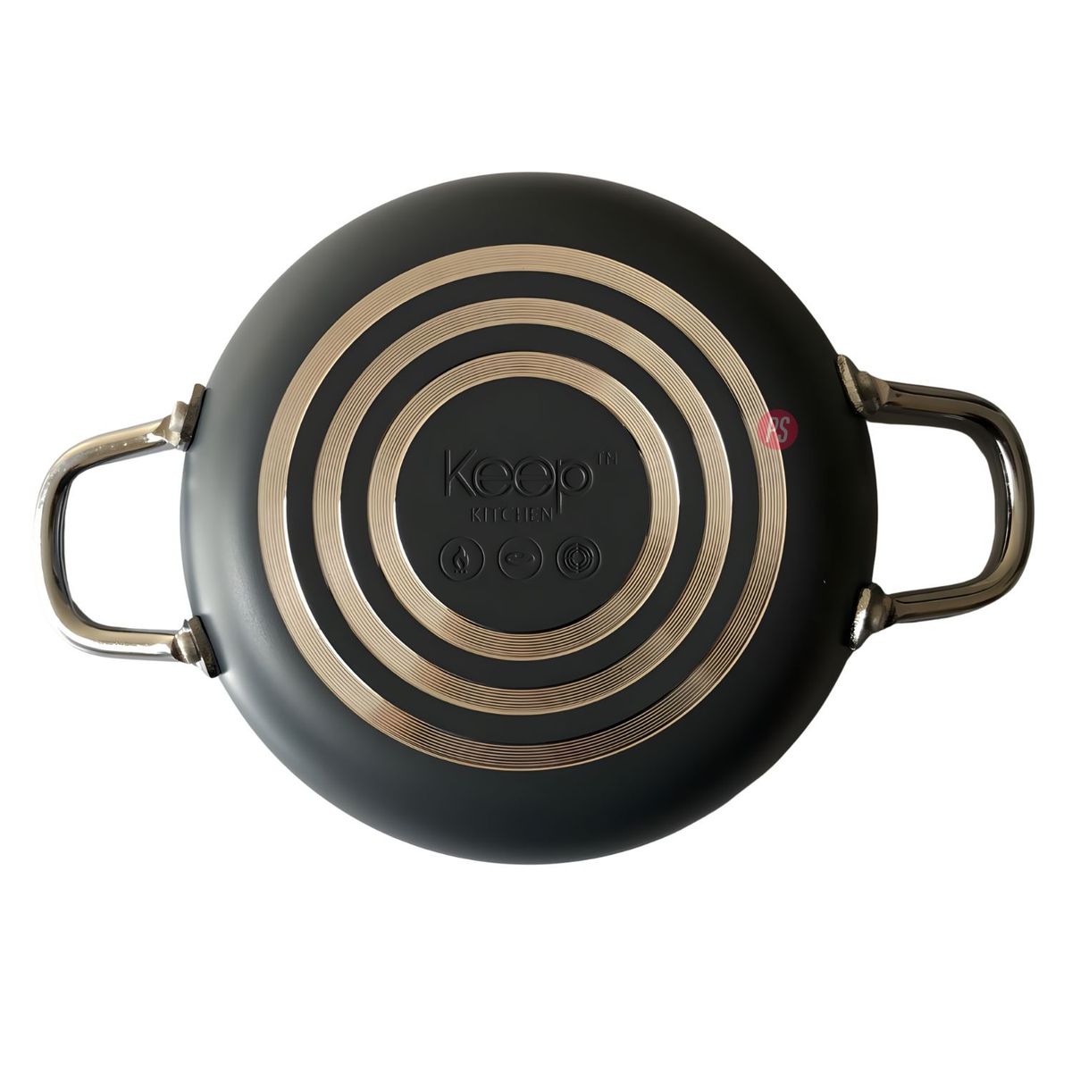 KEEP - Paila Antiadherente 16cms Titanium Pro Gris Oscuro - PS