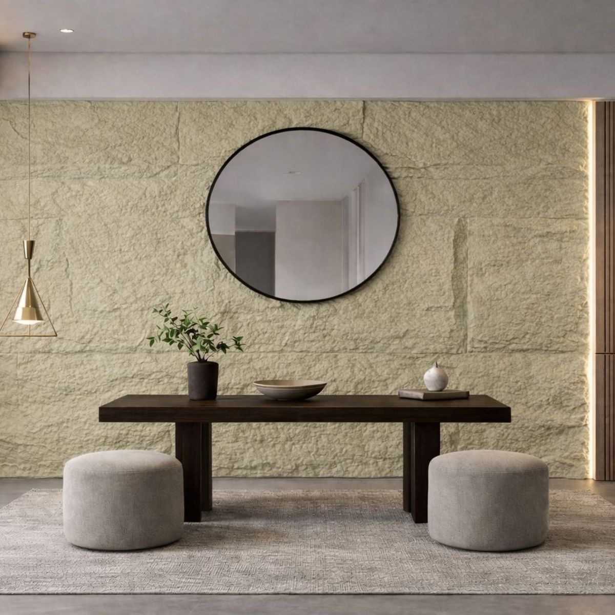 BYB - PANEL PIEDRA PU 11PZS 120x60 VERDE