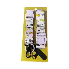 GENERICO - Cordón Cruzado Para Teléfono Celular Con Correa De Muñeca-GATITOS