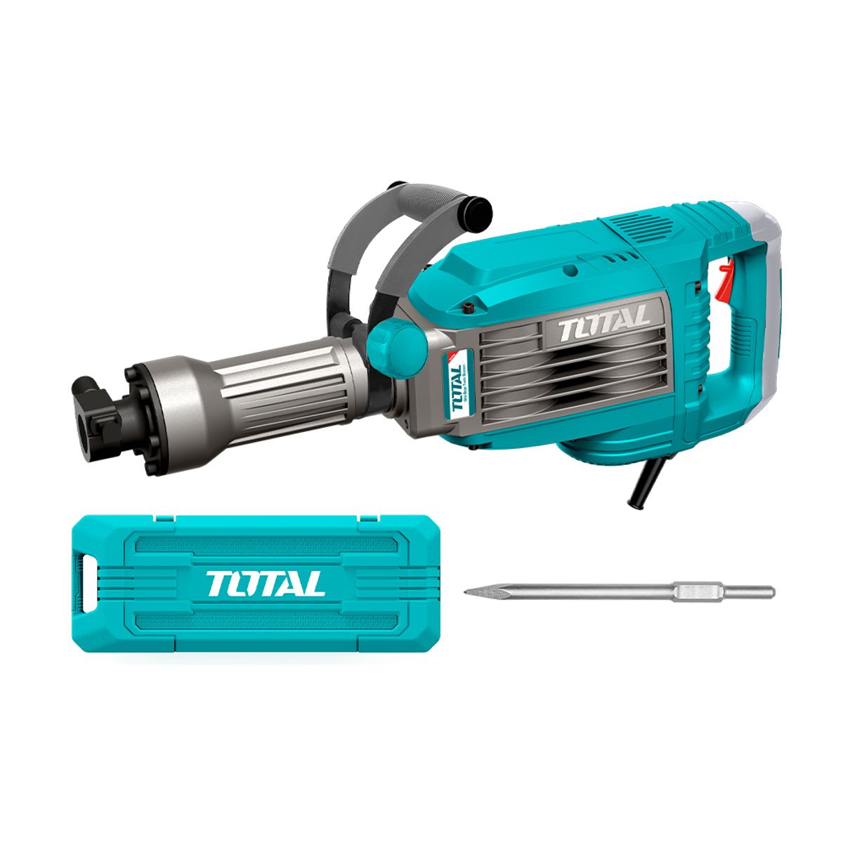 Demoledor Eléctrico 1700w 50J + Cincel Total, marca TOTAL TOOLS - Foto Principal
