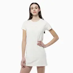 CONVERSE - Vestido Your Logo Mujer Crema