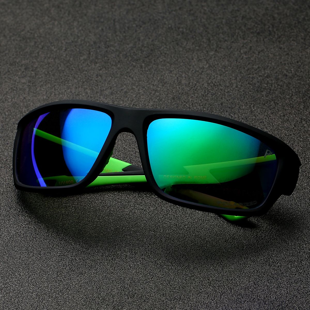 POLASUP - Lentes de Sol POLASUP Deportivos Polarizados UV400 Unisex pesca correr ciclismo marathon