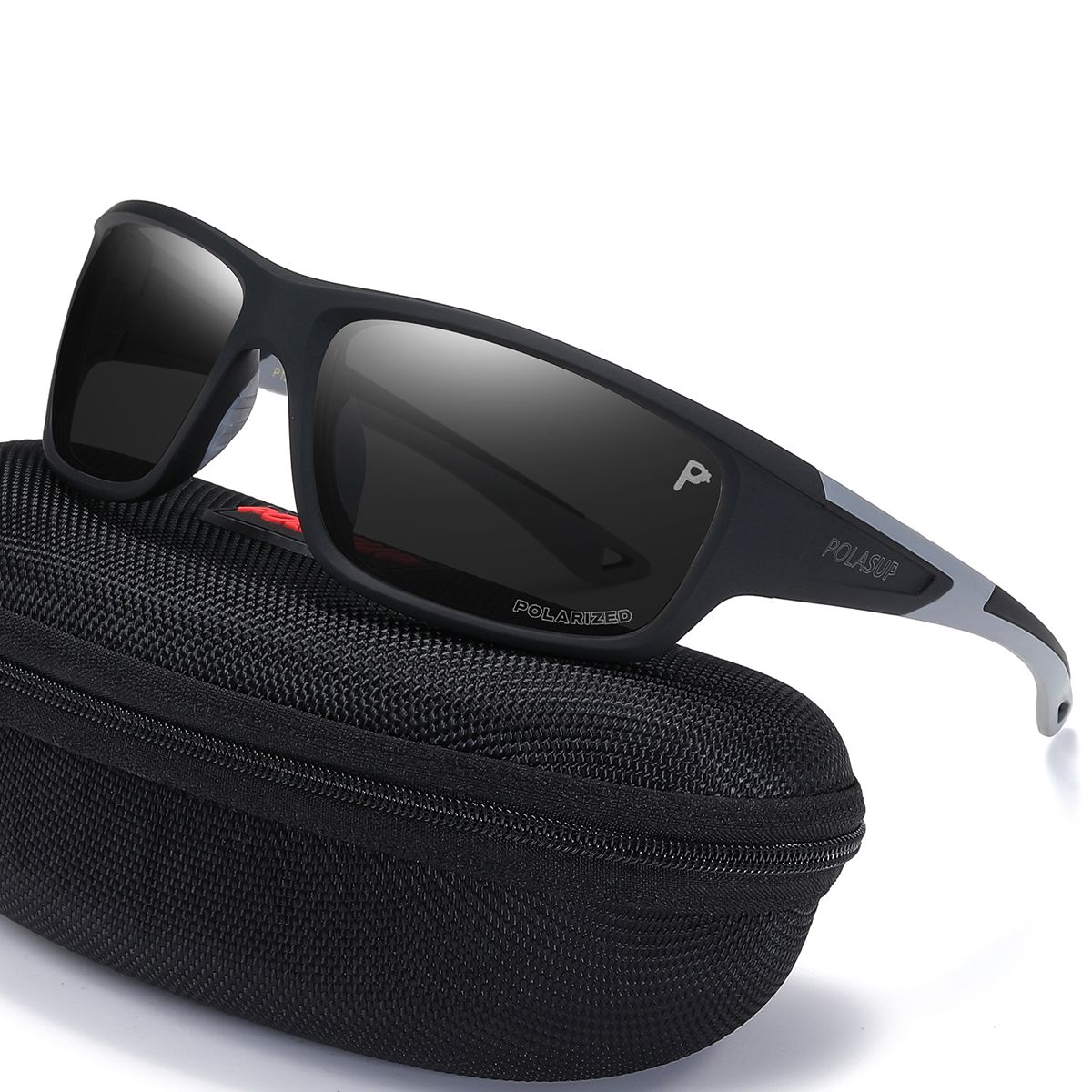 POLASUP - Lentes de Sol POLASUP Deportivos Polarizados UV400 Unisex pesca correr ciclismo marathon