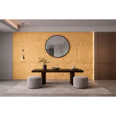 BYB - PANEL PIEDRA PU 11PZS AMARILLO 120x60