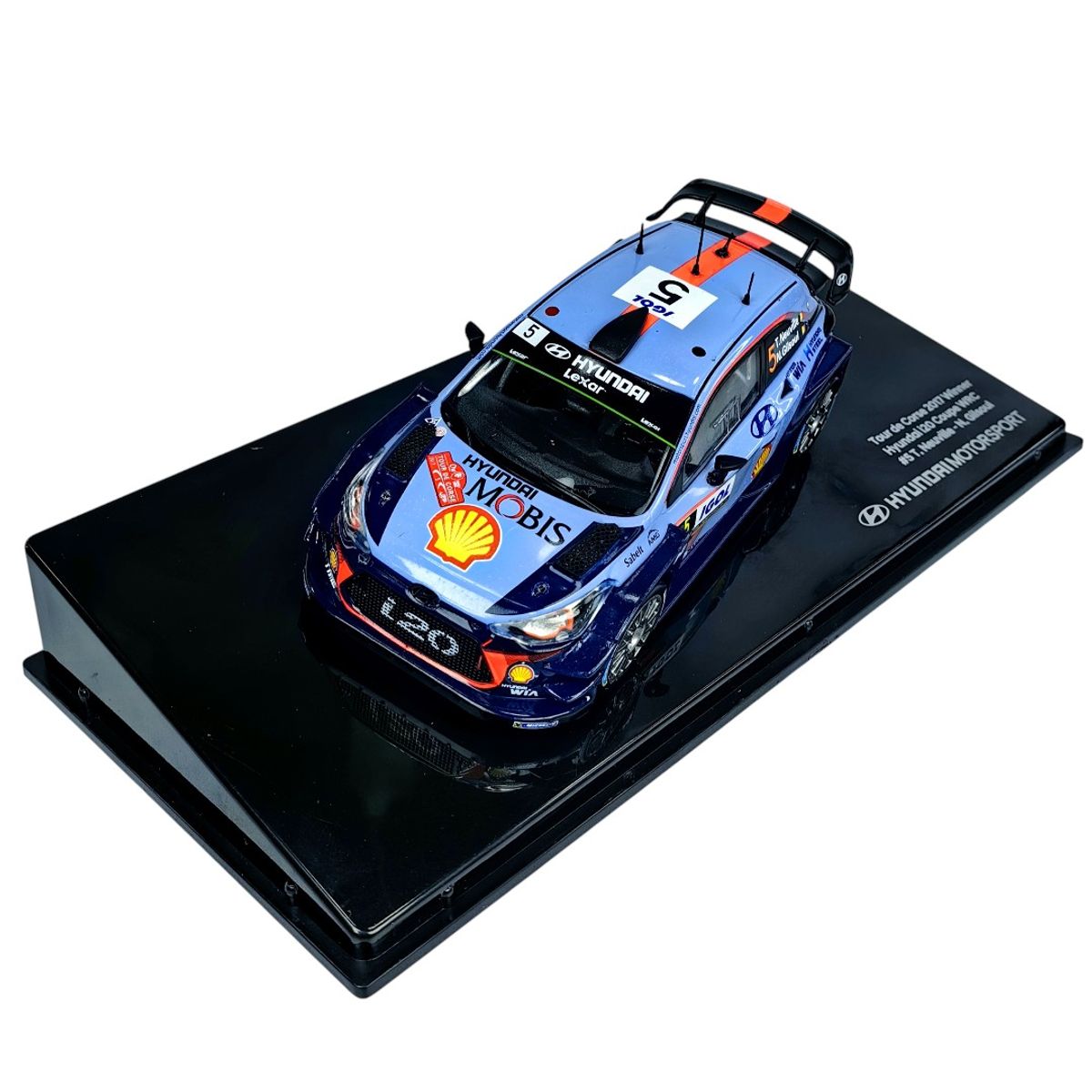 RALLY - Auto Rally Hyundai i20 WRC Rally 2017 #5 T. Neuville IXO Models Acrilico 1:43