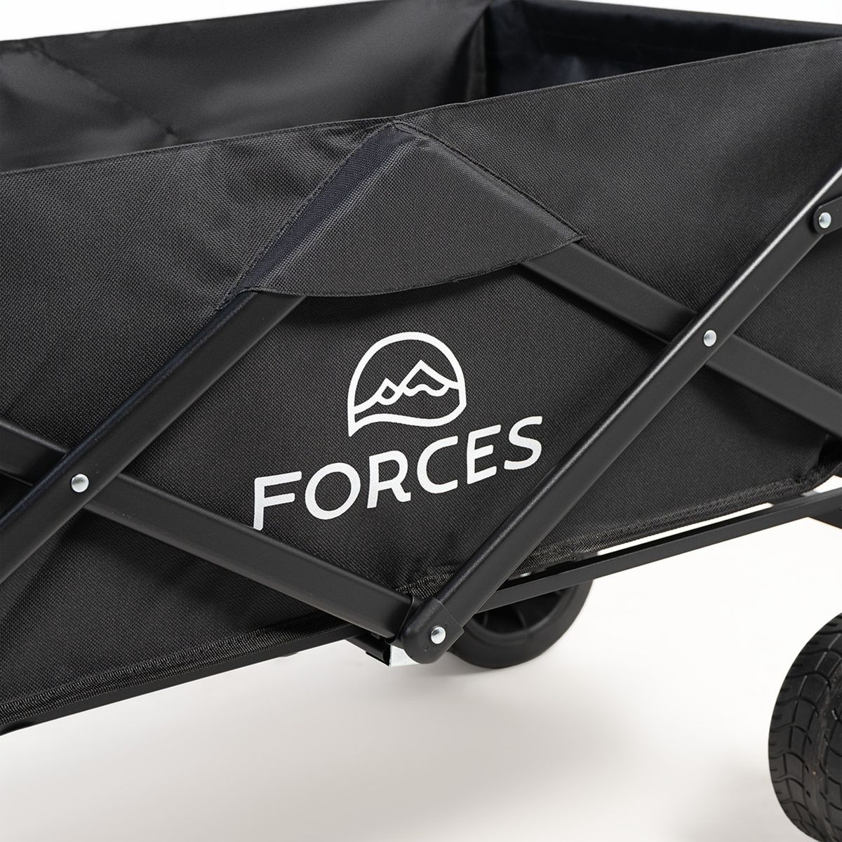 TERRA FORCE - Carrito Plegable Transporte Camping Todo Terreno - Forces