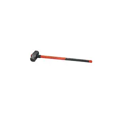 GENERICO - Combo Acero Doble Cara 14lb Mango Fibra Vidrio Weilier