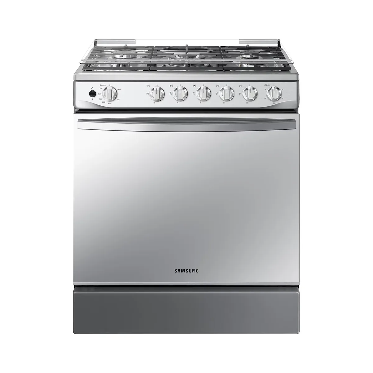 SAMSUNG - Cocina Gas Samsung 5 Platos Quemador Triple potencia