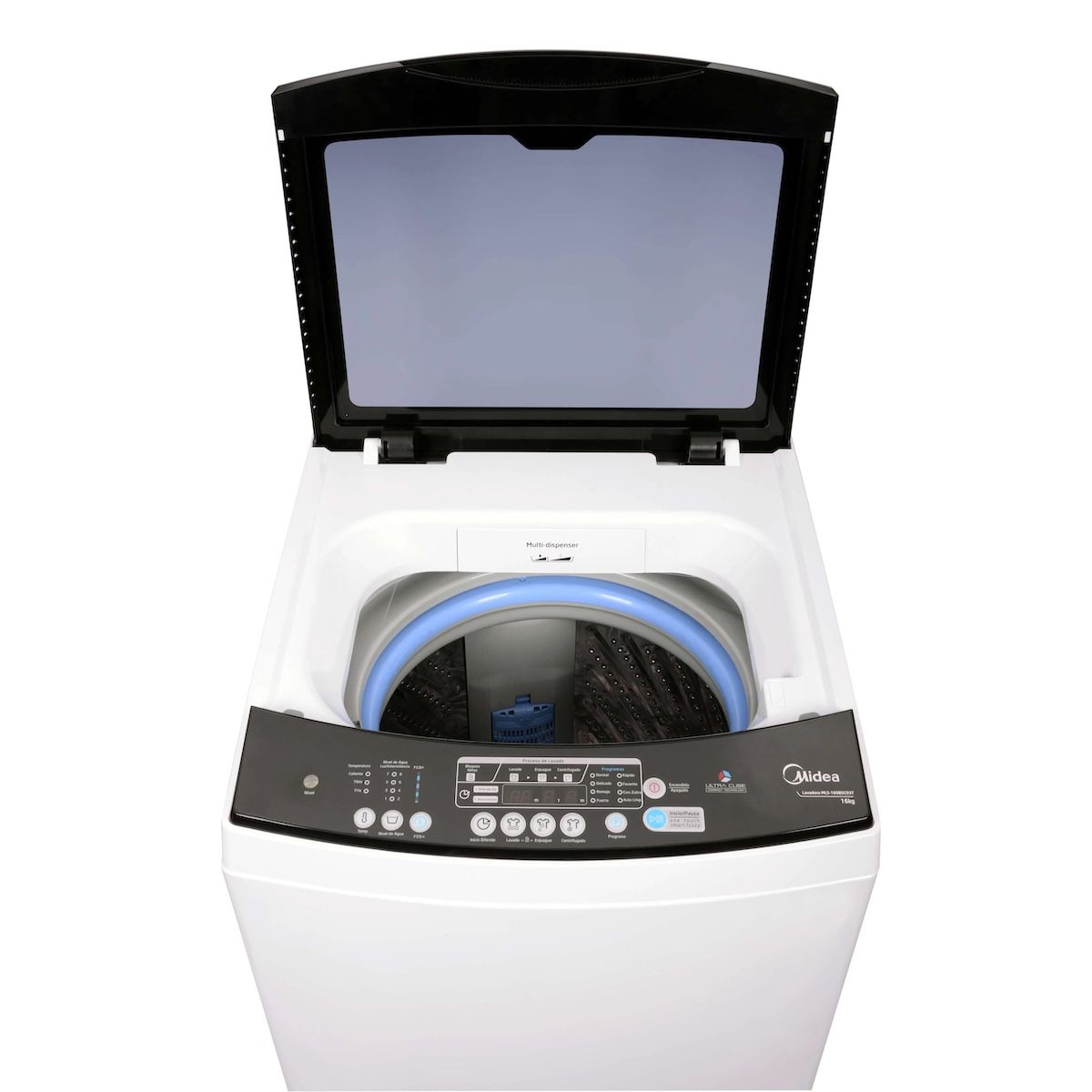 MIDEA - Lavadora Carga Superior Blanca 14KG - OpenBox