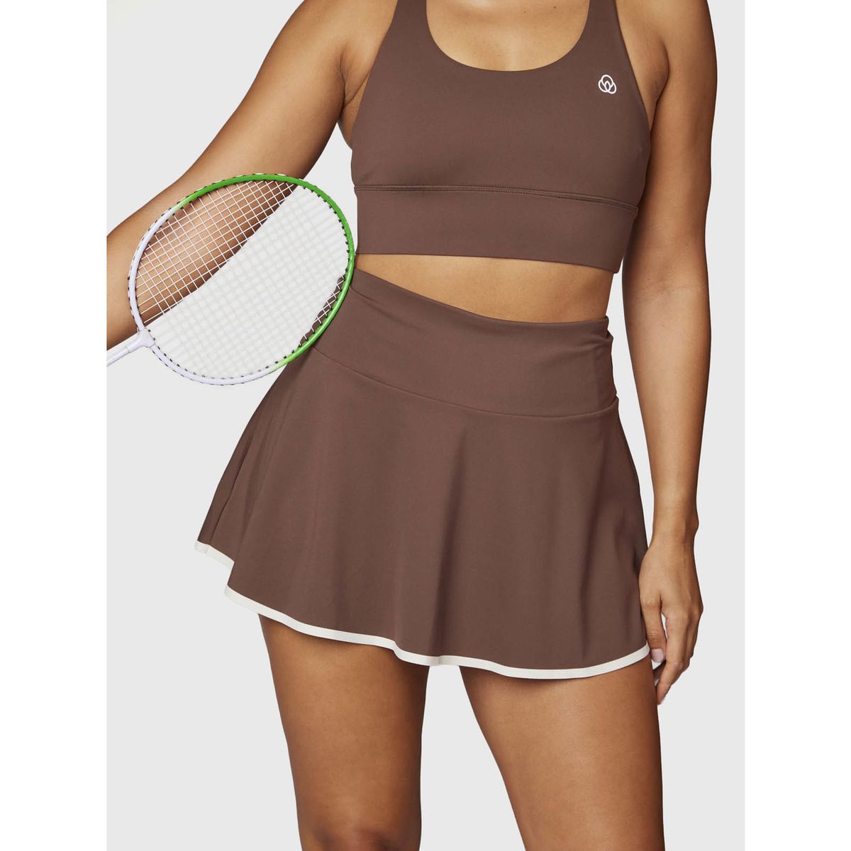 BSOUL - Falda Mujer Agatha Café BSOUL