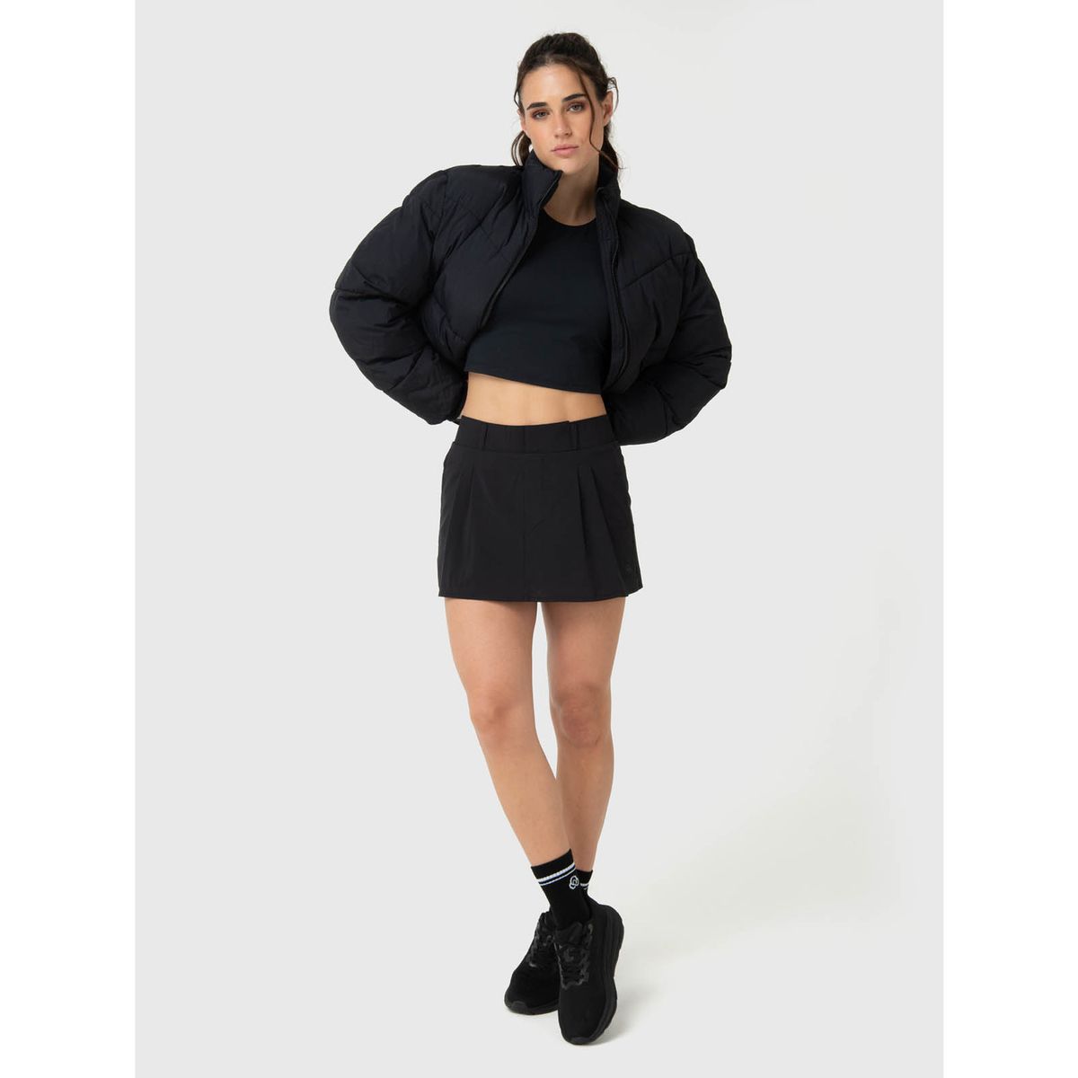 BSOUL - Falda Mujer Court Negra BSOUL