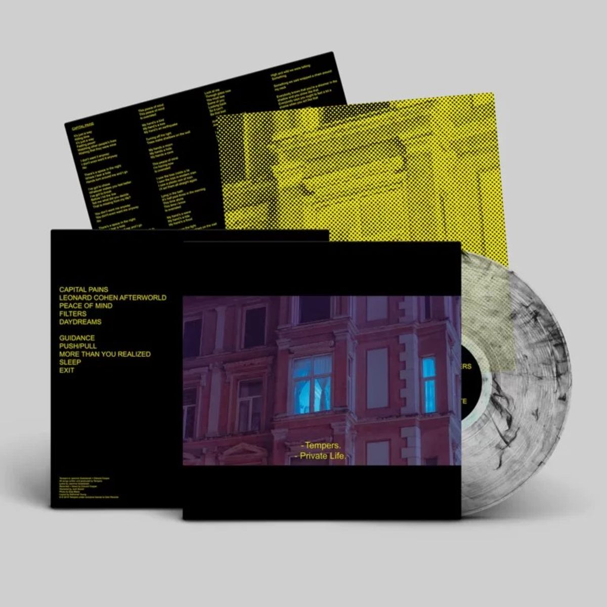 GENERICO - Tempers - Private Life - Vinilo Simple Marble Smoke