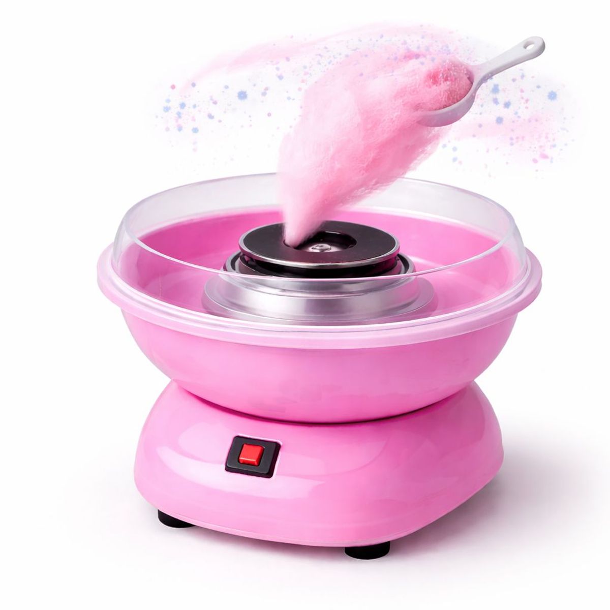 GENERICO - Maquina Algodon De Azucar Electrica Infantil Domestica Para Fiestas Cumpleanos Ninos