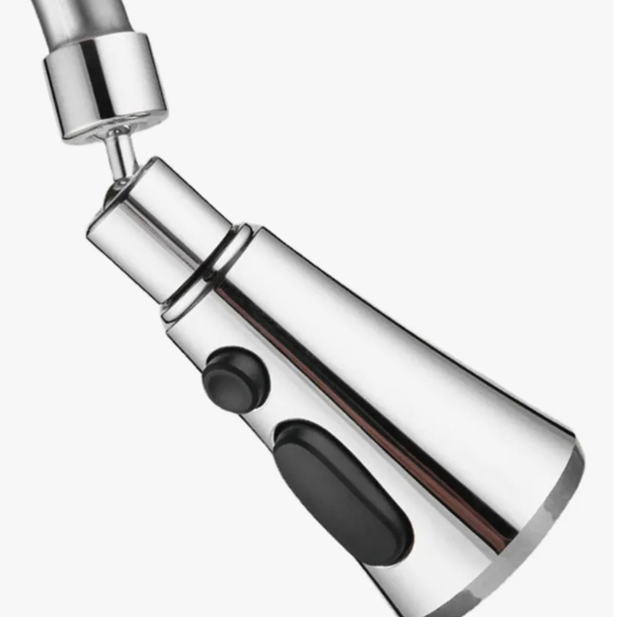 IRM - Grifo Monomando Marin Plateado 360° Cocina Flexible Rotación 360