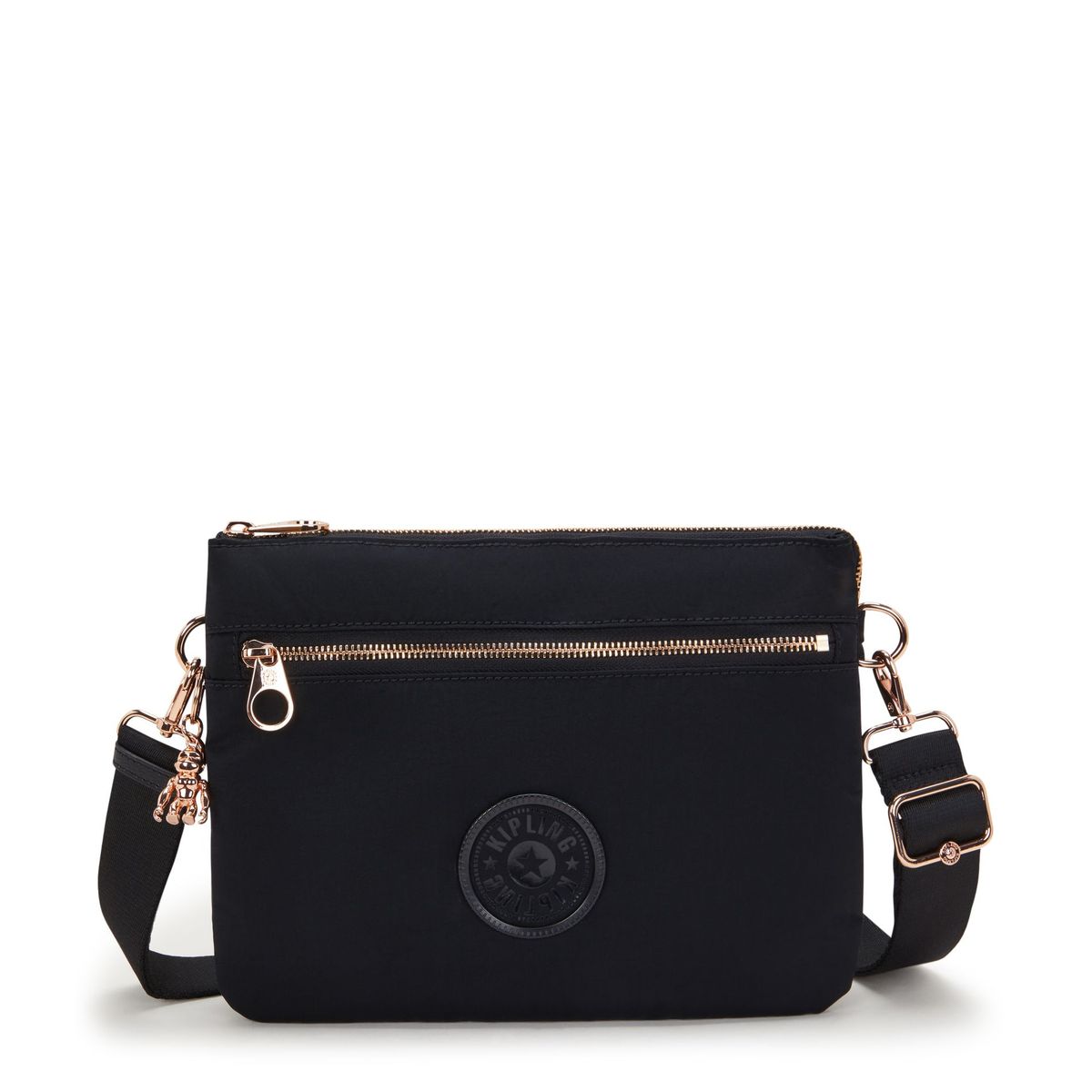 KIPLING - Cartera Mujer Riri L Zip Negro Kipling