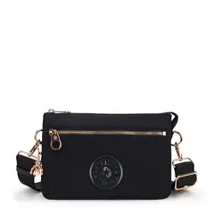 KIPLING - Cartera Mujer Riri Zip Negro