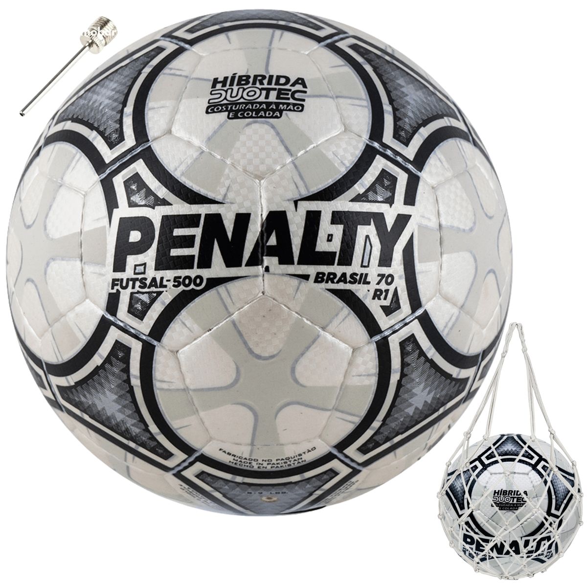PENALTY - Balon Futsal Pelota Futbol Sala Futbolito Penalty Brasil 70 Negro