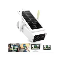 GENERICO - Cámara Lp Solar Wifi Exterior 1080p Full HD 4mm Microfono Y Speake Icsee App