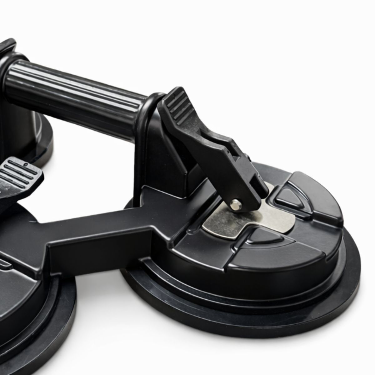 GENERICO - Ventosa Triple para Vidrio 3 Brazos - Uso Profesional - Hasta 150 kg