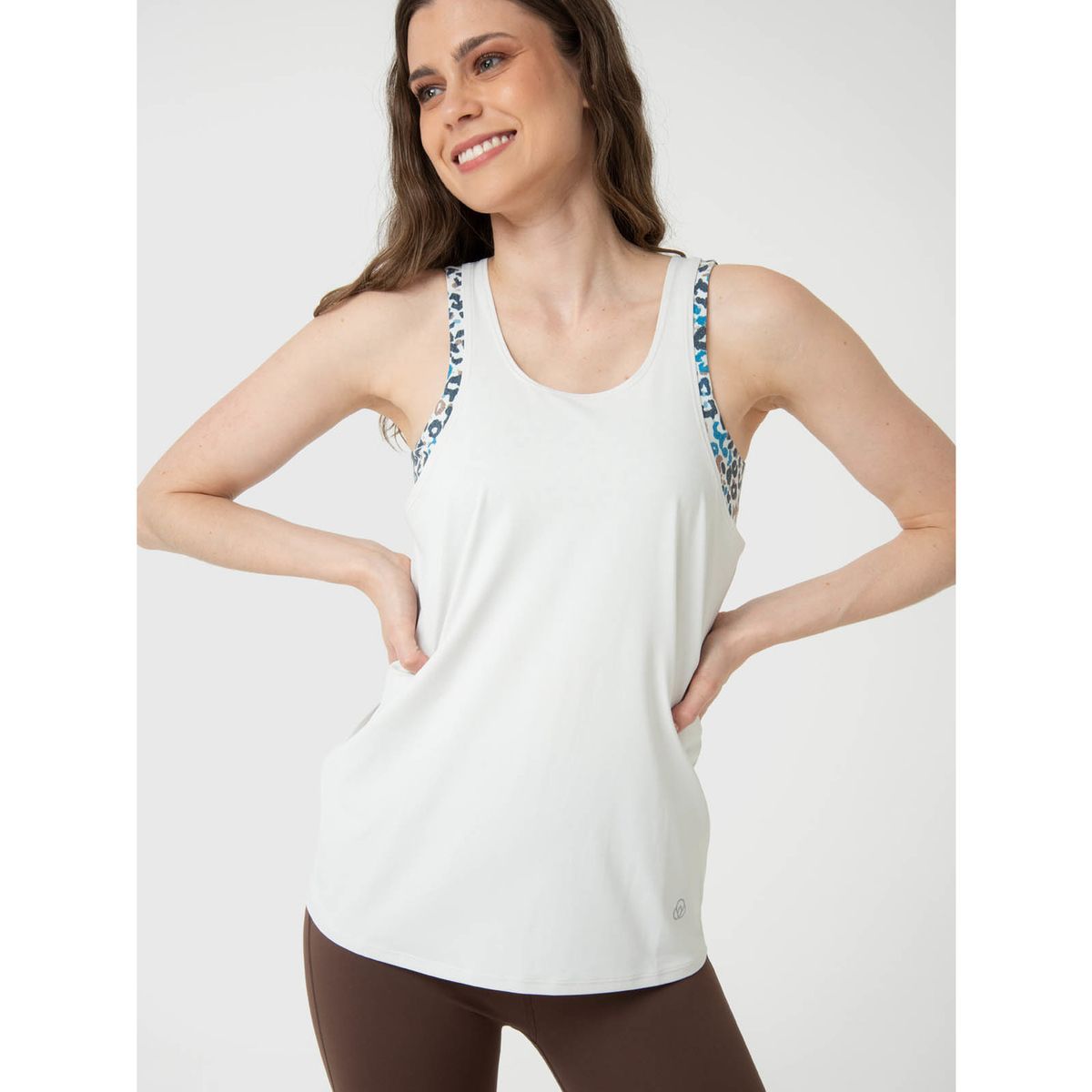BSOUL - Polera Mujer Tank Cloe Aloe Crudo BSOUL