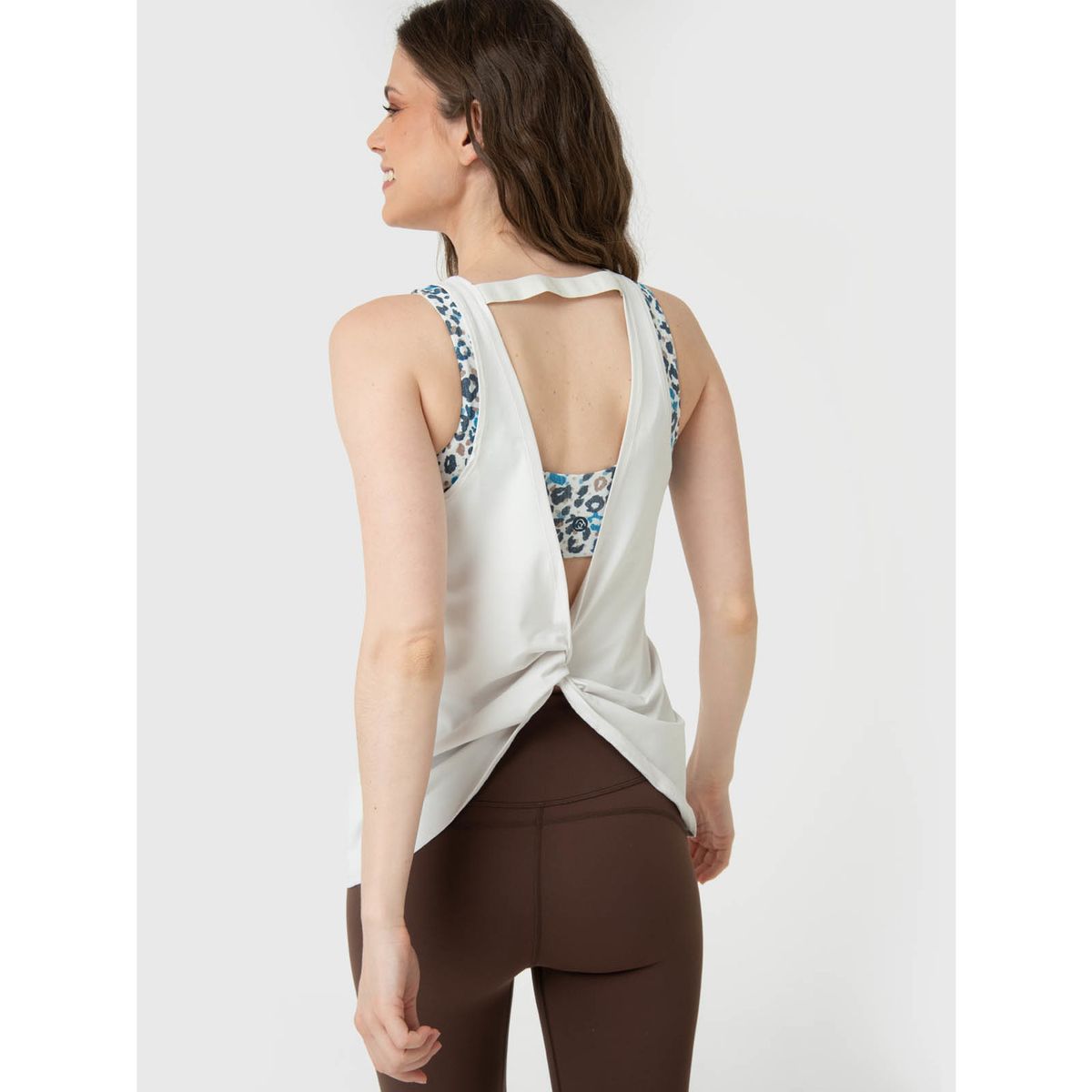 BSOUL - Polera Mujer Tank Cloe Aloe Crudo BSOUL
