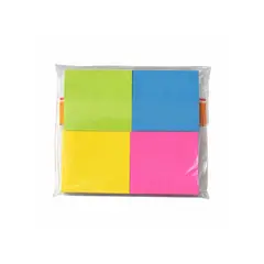 GENERICO - Notas adhesivas Post It 4 colores 38mm*38mm