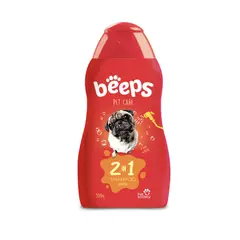 GENERICO - Shampoo Para Perros Beeps 2 en 1 Sandía 502 ml