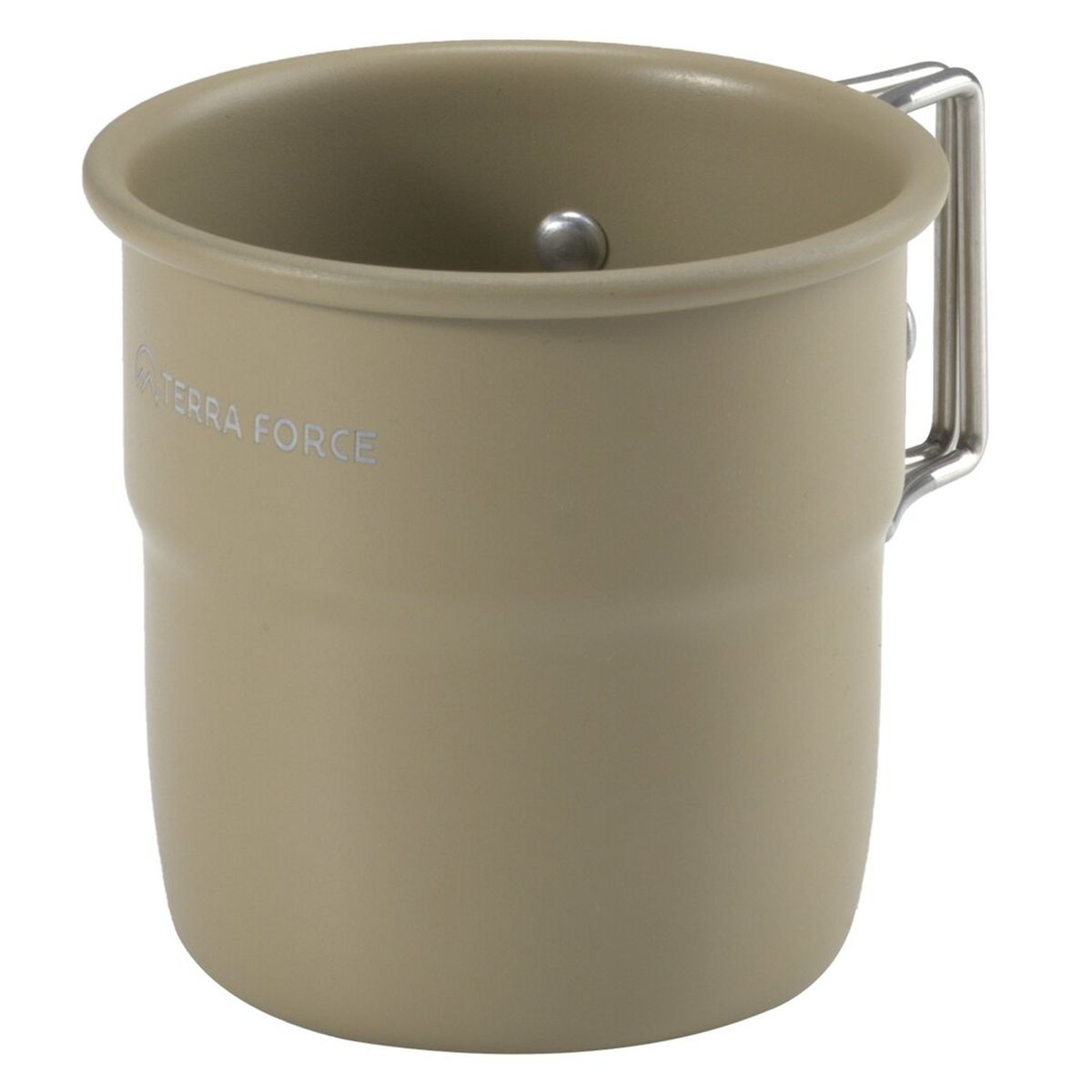 TERRA FORCE - Taza Aluminio Camping 300 ml Arena